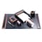Dacasso Walnut & Leather 7-Piece Desk Set DF-8404 - alternate 1